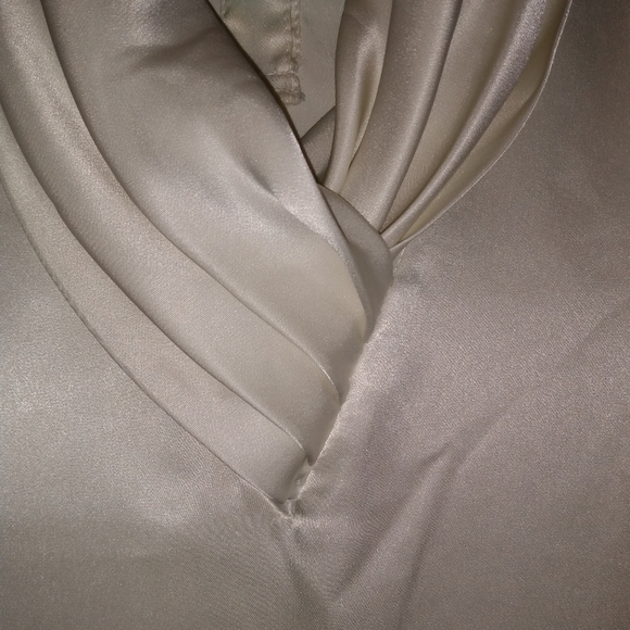 3/$15 Satin blouse - Picture 2 of 5